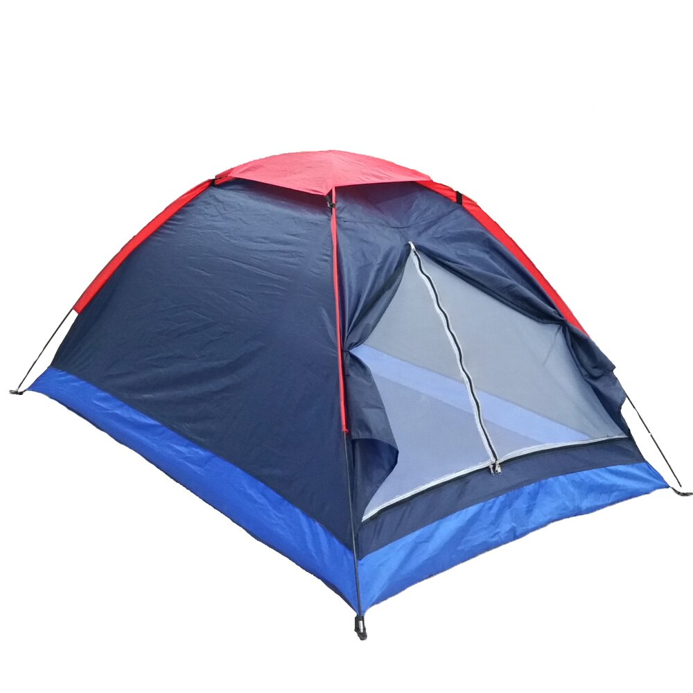 Cheap Goat Tents Camping Tent for 2 Person Single Layer Outdoor Portable Camouflage Handbag Camping Tent for Hiking Travelling Backpacking   